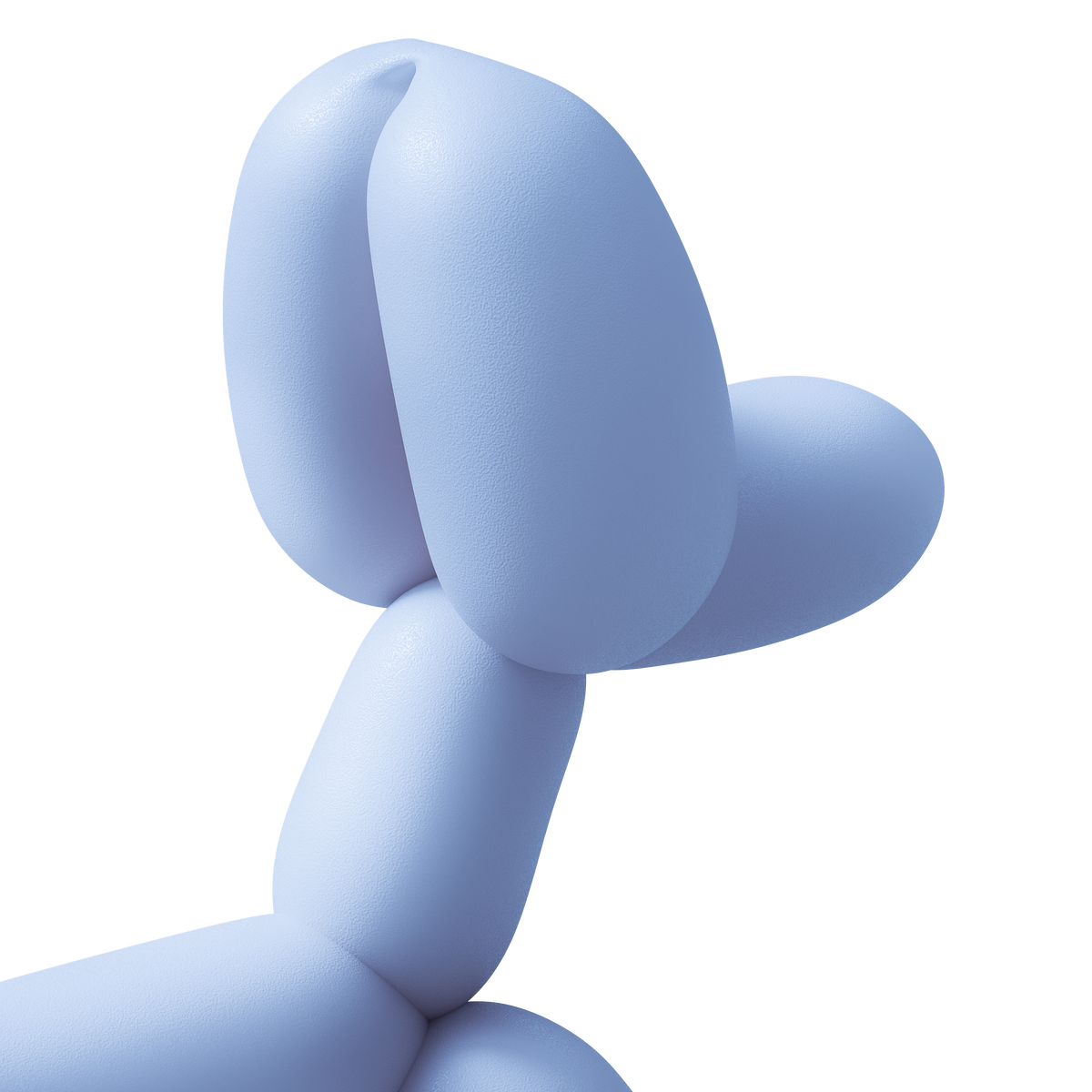 Gioco per cani a forma di palloncino blu